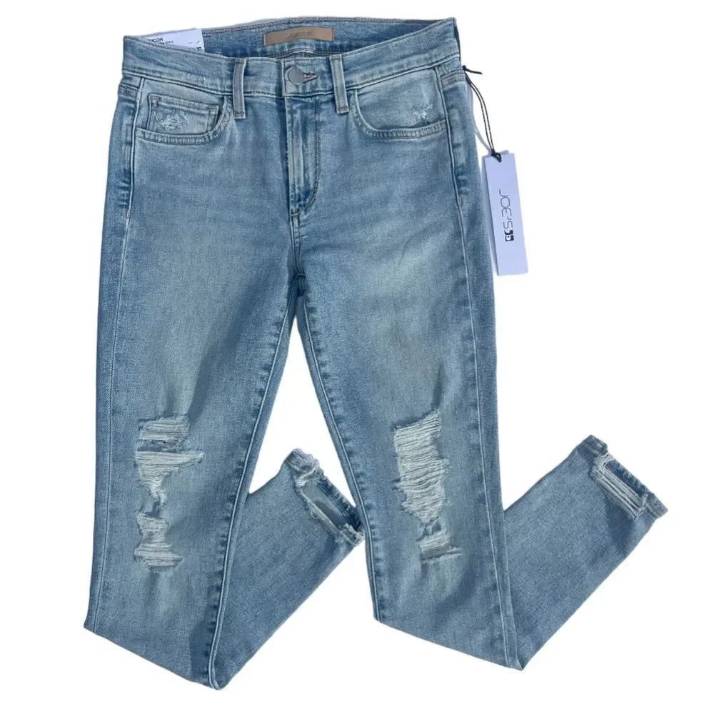 Joe’s Jeans Icon Skinny Ankle Denim Mid Rise, Size 26